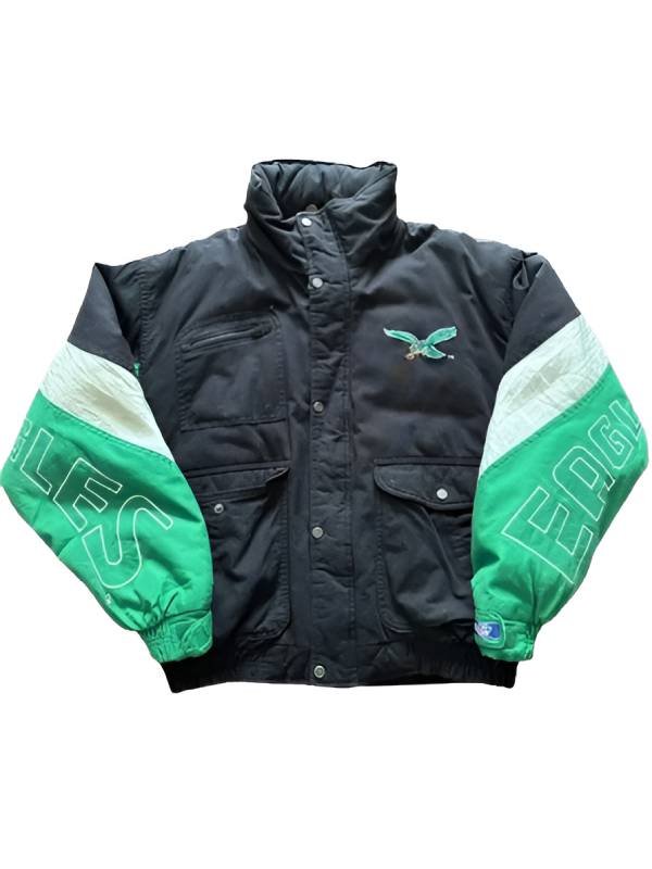 Vintage-90s-NFL-Philadelphia-Eagles-Colorblock-Bomber-Jacket-Kelly-Green