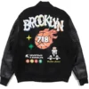 WEDDING CAKE BROOKLYN VARSITY JACKET For Sale