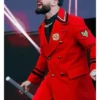 WWE-Raw-Seth-Rollins-Red-Wool-Coat-Left