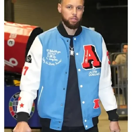 Warriors-vs-76ers-Pregame-Stephen-Curry-Jacket
