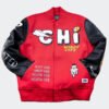 Wedding Cake The Chi Chicago Windy City Red Varsity Jacket