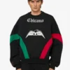 Willy-Chavarria-x-Adidas-Chicano-Crewneck-Sweatshirt-Black