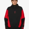 Willy-Chavarria-x-Adidas-Watsonville-Mockneck-Sweatshirt-Grey-and-Black-Sale-Black