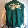 stranger things hawkins tigers varsity jacket