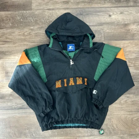 1993 miami hurricanes starter jacket