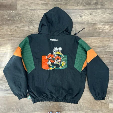 1993 miami hurricanes starter jacket For Sale