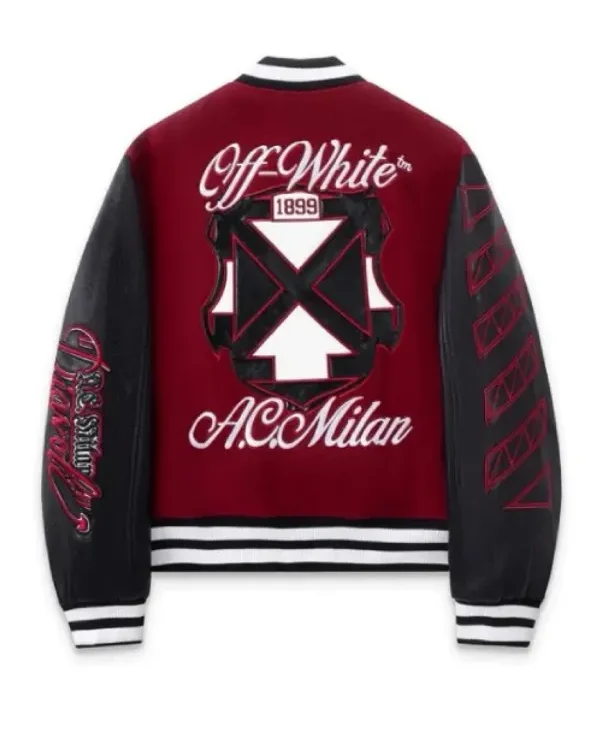 AC Milan x Off-White Ruben Loftus-Cheek Varsity Jacket bAC
