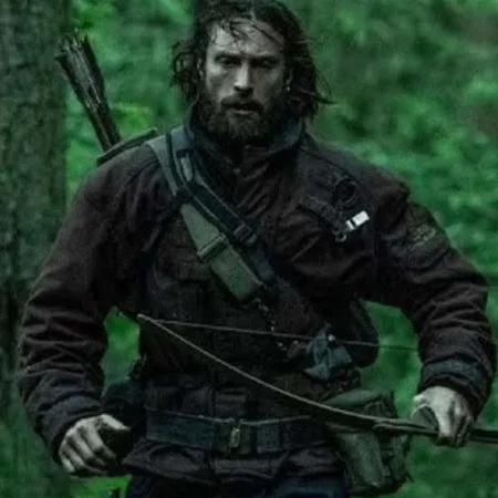 Aaron Taylor Johnson 28 Years Later 2025 Maroon Jacket