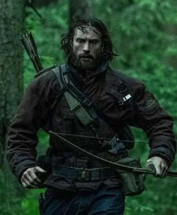 Aaron Taylor Johnson 28 Years Later 2025 Maroon Jacket