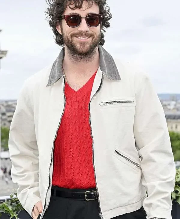 Aaron Taylor-Johnson 28 Years Later White Jacket