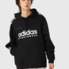 Adidas Black on Black Hoodie front