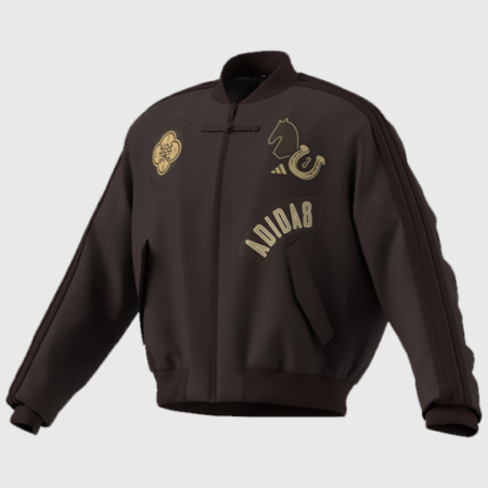 Adidas CNY Modern China Padded Bomber Jacket close