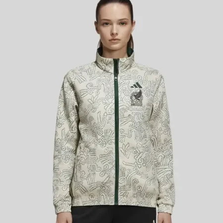 Adidas Mexico 2026 Reversible Anthem Jacket front