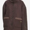 Adidas Originals CNY 2026 Brown Crafted Jacket