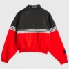Adidas x Willy Chavarria Half-Zip Pullover Jacket back