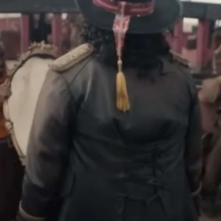 Alvida One Piece S01 Leather Coat front