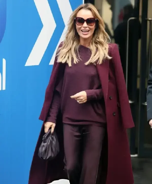 Amanda Holden London 2026 Coat