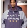 Anthony Edwards Marty Supreme Purple Jacket