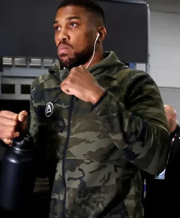 Anthony Joshua Camo Jacket front
