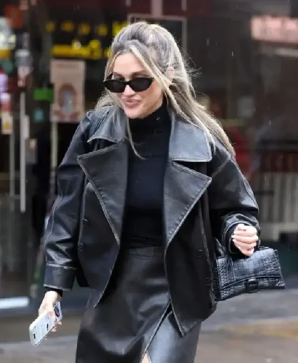 Ashley Roberts London Leather Jacket