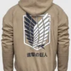 Attack On Titan Hoodie back
