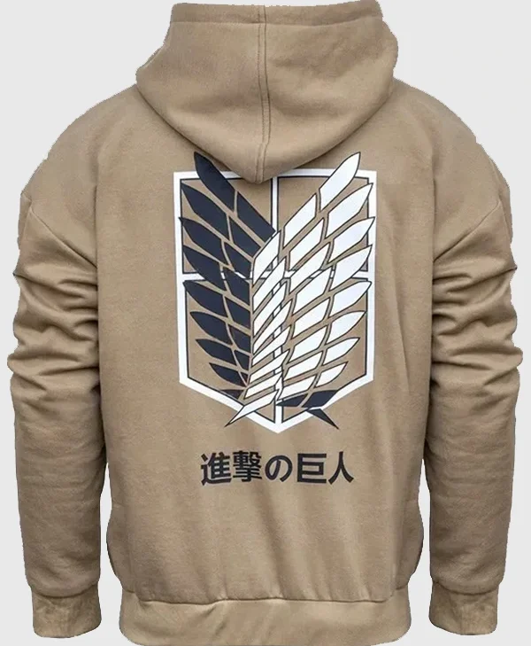 Attack On Titan Hoodie back