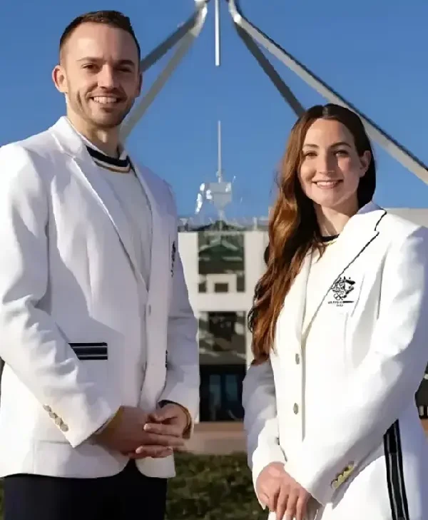 Australia Milano Cortina White Blazer