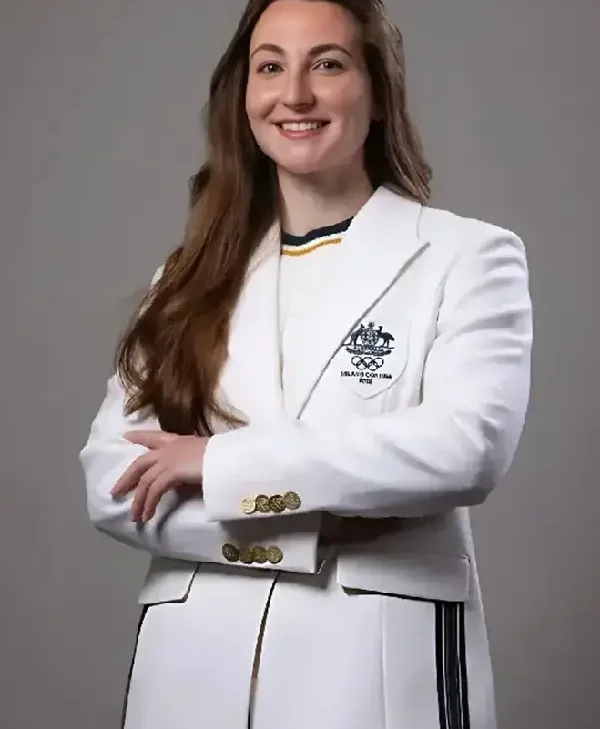 Australia Milano Cortina White Blazer front