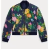 Australian Open Floral Baseball 2026 Bomber Jacket