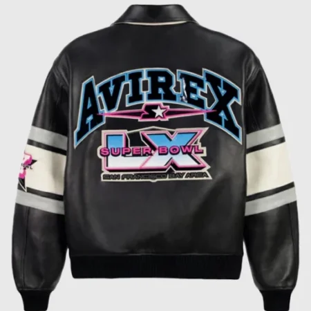 Avirex x Starter Super Bowl LX Jacket back