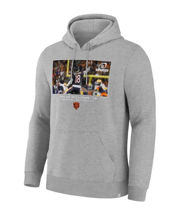 Bears Caleb Williams Flash Features Wild Card Hoodie For Sale