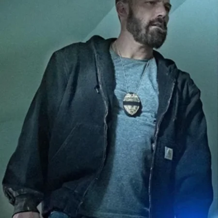 Ben Affleck The RIP 2026 Black Cotton Jacket