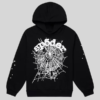 Black and White Sp5der Hoodie