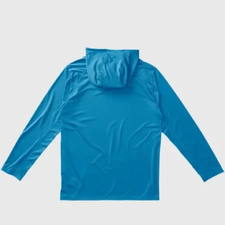 Blue Nicolas Maduro Hoodie back
