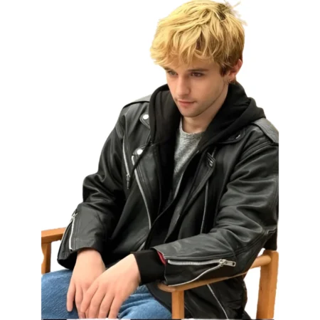 Boulevard Mikel Niso Black Leather Jacket