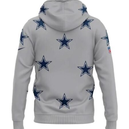 Buy By Way Of Dallas Cowboys Monogram Grey Hoodie