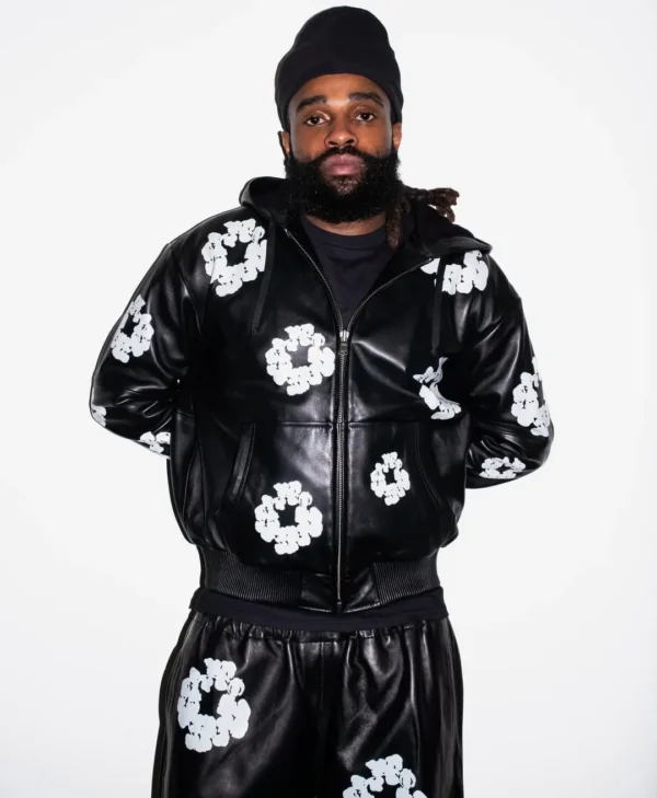 Buy Denim Tears Leather Cotton Wreath Sweatsuit