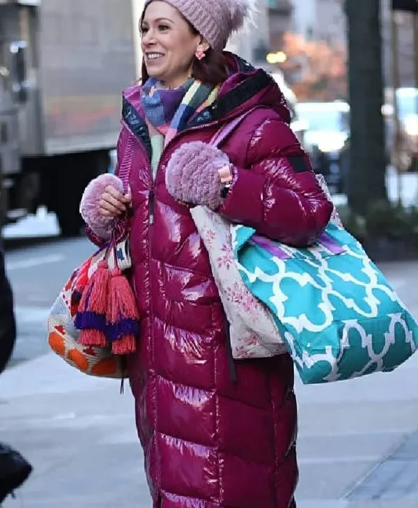 Buy Elsbeth Carrie Preston Purple Long Coat