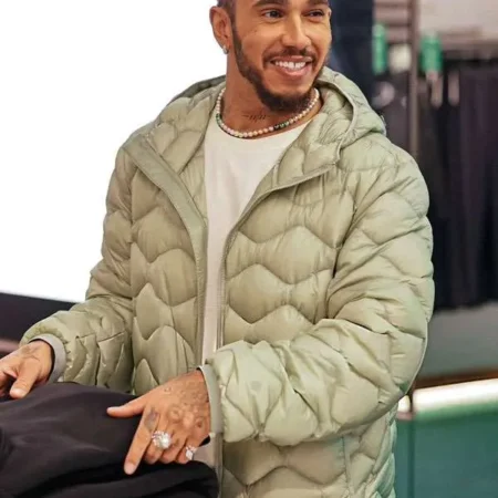 Buy Lewis Hamilton Quilted Puffer Jacket