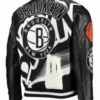 Buy Men’s Pro Brooklyn Nets Black Jacket