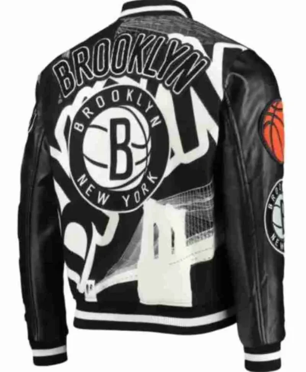 Buy Men’s Pro Brooklyn Nets Black Jacket