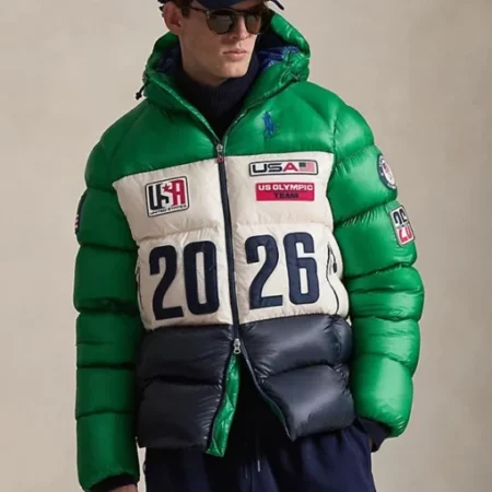 Buy Olympics 2026 Polo Ralph Lauren Team USA Closing Ceremony Hawthorne Jacket
