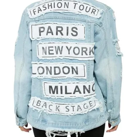 Buy The Valley Persian Style S01 Mercedeh Javid Patchwork Denim JacketBuy The Valley Persian Style S01 Mercedeh Javid Patchwork Denim Jacket