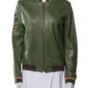 Buy The Valley Persian Style S01 Sky Asakari Green Bomber Jacket