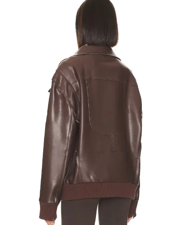 Buy Womens Oversized Moto Jacket