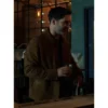 CIA Tom Ellis Brown Shirt Style Jacket front