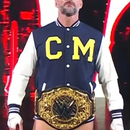 CM Punk Steiner Bros Varsity Jacket