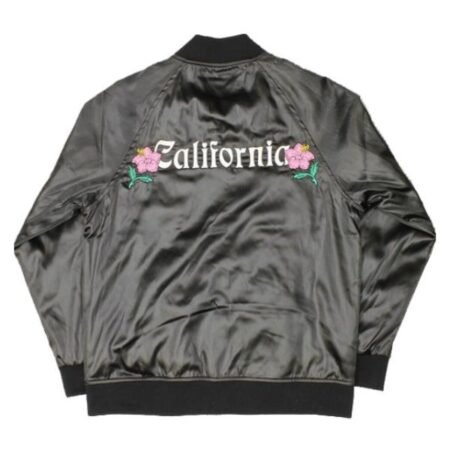 California Black Embroidered Jacket
