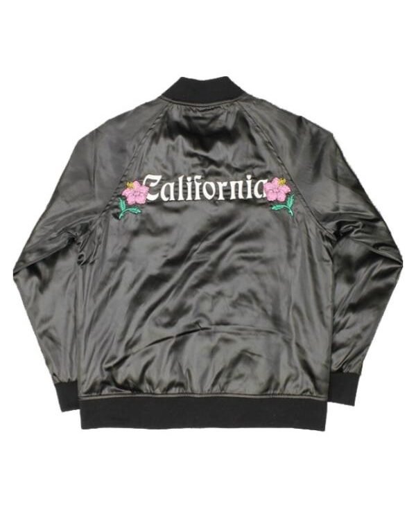 California Black Embroidered Jacket
