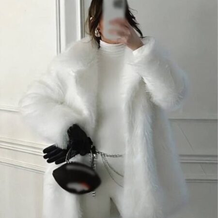 Cardinals vs Broncos Kennedy Stidham Faux Fur Coat